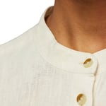 Fjällräven Womens Övik Hemp Shirt S/S (Hvid (CHALK WHITE/113) Small)