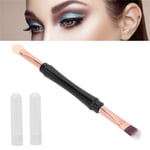 Ögonskuggsborste Dubbeländad Professionell Ögonsmink Svampborste för Nybörjare Makeup Artister