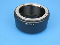 OM-EOS M Adapter Ring for Olymus OM Lens to EOS M Camera M200 M100 M6 Mark II