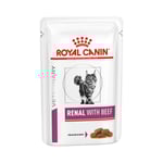 Royal Canin Renal Beef Våtfoder för Katt - 12x85 g