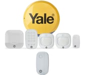 Yale Sync IA-320 Smart Home Alarm Family Kit & Door / Window Contact Bundle, White
