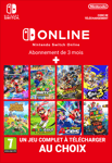 Nintendo Full Game Multi-software + Carte Nintendo Switch (Abonnement individuel - 3 mois)