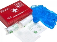 PK-MOT Första hjälpen-kit AS6 (röd, plast)