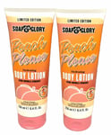 2XSoap&Glory PEACH PLEASE Hydrating Body Lotion Discontinued, 2X250ML-2 Packs