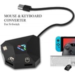 Adaptateur clavier et souris pour Nintendo Switch, adaptateur clavier et souris pour PS4, XOne, PS3, X360