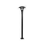 Westal Pollare TELLUS Svart 123 cm Blästrat glas