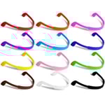 Glasögonrem, 12-pack Barn Glasögon Solglasögon Strängrem Glasögonbandhållare Glasögonhållare, Silikon Elastisk Sport Småbarn Glasögonrem