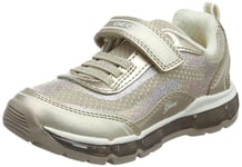 Geox Girl's J Android Girl a SHOES, Platinum, 27 EU UK