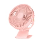 Desktop clip fan 7 inch removable and washable rotating electric fan usb student charging mini fan