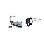 Intex Watersport's 12V Transom Mount Trolling Outboard Motor, Black, One Size & Outboard Motor Mount Kit for Seahawk, Challenger and Excursion Inflatable Boats Dinghy