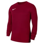Nike Park VII Jersey LS Maillot Mixte Enfant, Team Red/(White), FR : M (Taille Fabricant : M)