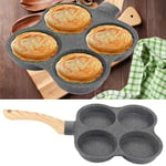 Egg Frying Pan Omelet Frying 4 Hole Omelet Pan Non Stick Breakfast Pancake Maker for Induction Cooker Gas Stove