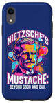 iPhone XR Nietzsche's Mustache Beyond Good And Evil Quote Philosophy Case