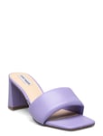 Lovebird Sandal Shoes Mules & Slip-ins Heeled Mules Purple Steve Madden