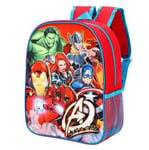 Kids Boys Junior MARVEL AVENGERS Backpack School Bag Rucksack Character Novelty