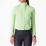 Castelli Alpha Doppio ROS Women's Cycling Jacket - AW23 Paradise Mint / Black Reflex Medium Mint/Black Reflex/Black