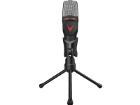 Varr Gaming Microphone with Tripod Stand, 3.5mm jack connetion, Black, Cable 1.8m