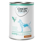 Concept for Life Veterinary Diet Hypoallergenic Kangaroo - 24 x 400 g