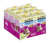 whiskas Mini Menu Cat Food for adult or older Cats, Different variants /72Â Pouches (6Â x 12Â x 50g)