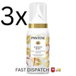 3x Pantene Pro-V Waterless CHEAT DAY Dry Shampoo Foam  50 ML - Sulphate Free