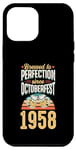 Coque pour iPhone 12 Pro Max Brassée à la perfection depuis l'Oktoberfest 1958, année de naissance de la bière
