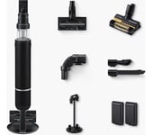 SAMSUNG Bespoke Jet AI Max 280W Cordless Vacuum Cleaner with All-in-One Clean Station  Black Chrometal, Black