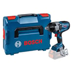 Bosch Professional BITURBO boulonneuse sans-fil GDS 18V-1600 HC (3/4" à couple élevé, couple de serrage de 1 600 Nm et de desserrage de 2 200 Nm, avec module Bluetooth GCY 42, sans batteries, L-BOXX)