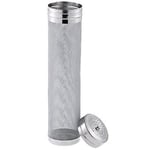 Öl Torr Humle Filter, 300 Mikrometer Mesh Rostfritt Stål Humle Sil Patron, Hembryggning Humle Behållare