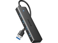Ugreen 4-In-1 Adapter 25851 Usb-A To 4X Usb-A Hub (Black)