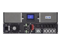 Eaton 9PX 2200i RT2U - Onduleur (montable sur rack / externe) - CA 200/208/220/230/240 V - 2200 Watt - 2200 VA - monophasé - RS-232, USB - connecteurs de sortie : 10 - PFC - 2U