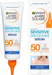 Garnier Ambre Solaire SPF 50+ Sun Protection Serum Face & Body, Non-Sticky, Non-
