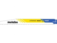 Metabo 631915000, Sticksågsblad, Metall, Trä, Blå, Vit, Gul, 1,25 mm, 20 cm, 1 styck
