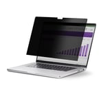 StarTech.com 14-tums sekretessfilter för MacBook Air 21/23, avtagbart och vändbart bländskydd, magnetiskt skärmskydd för bärbar dator med 51 % reducer