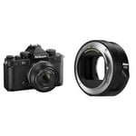 Nikon kit Z f + Z 40mm f/2 SE, Appareil Photo Hybride capteur Plein Format (24,5 MP, 4K Ultra HD à 60p, Expeed 7, Rafale 30 i/s, écran Tactile orientable,..) & Bague d'adaptation FTZ II JMA905DA Noir