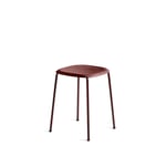 HAY Soft Edge 70 pall fall red, fall red stålstativ