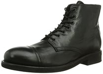 SELECTED Mens Sel Victor Boot I Unlined Classic Boots Half Length Black Black Size: 7 UK