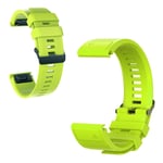 Garmin Fenix 6X / 6X Pro / Fenix 5X / Fenix 5X Plus silicone watch band - Green