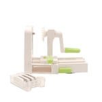 IMK InMyKitchen Spiralizer grönsakssvarv Hopfällbar 4 blad Vit-grön
