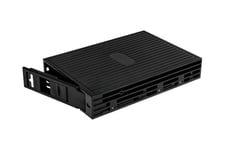 StarTech.com 2.5in SATA/SAS SSD/HDD to 3.5in SATA Hard Drive Converter - Storage bay adapter - 3.5" to 2.5" - black - 25SATSAS35 - adapter för lagringsfack