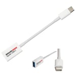 datacolor Spyder Adaptateur USB-A vers USB-C - Câble d'adaptation USB-A à USB-C Compatible avec Les Produits Apple Nouveaux ou Anciens et avec Les Produits Android nécessitant Un convertisseur