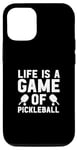 iPhone 13 life is a game of Pickleball men women Pickleball Case