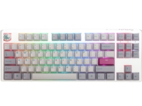 Ducky One 3 Mist Grey TKL Gaming Tastatur, RGB LED - MX-Blue (DE)