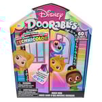 Just Play Coffret de Mini-Figurines à Collectionner Disney Doorables, série Technicolor, Lot de Figurines à Collectionner de 3,8 cm de Haut, Jouets pour Enfants de 5 Ans et Plus