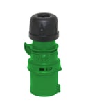 Garo P 316-10 S Stickpropp IP44, 4-polig, 16A Grön, 10 h