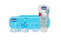 Chicco Paste with fluoride and brush + blue case (GXP-562815)