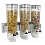 Flingbehållare - Wall Mounted Cornflakes Dispenser - Silver