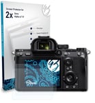 Bruni 2x Protective Film for Sony Alpha a7 III Screen Protector