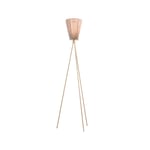 Northern Oslo Wood golvlampa beige, beige stativ