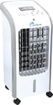 Raffrescatore d'air compact air Cooler 80 W Ventilateur de Réfrigération Air Portable 2 en 1 avec fonction humidificateur et télécommande, minuteur, 3 vitesses, Bakaji interior Exklusive