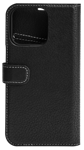 iPhone 13 Pro leather wallet, detachable, Black